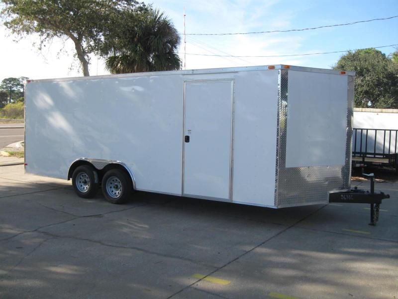 8.5x20 Trailer V-Nose Enclosed Cargo Trailer 8.5x20 Trailer V-Nose Enclosed Cargo Trailer