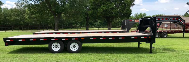 2018 Pre-Owned PJ Trailers 25' Flatbed w/ Singles Straight Deck 2018 Pre-Owned PJ Trailers 25' Flatbed w/ Singles Straight Deck