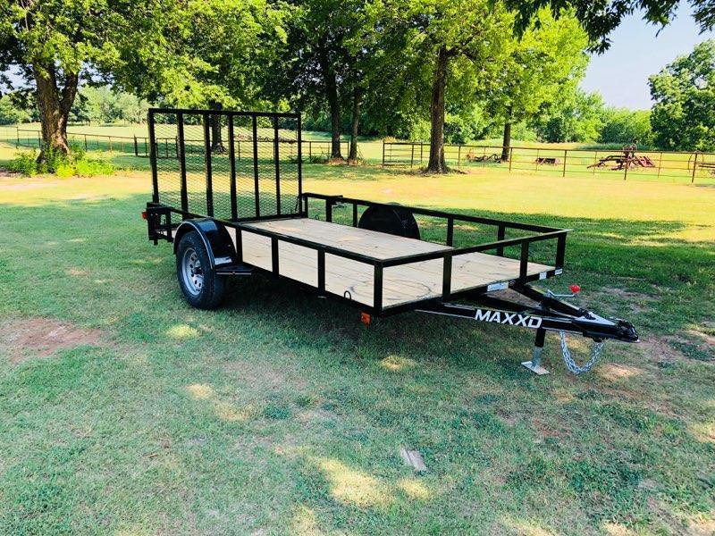 2018 MAXXD 12' x 77" SA Utility Trailer 2018 MAXXD 12' x 77" SA Utility Trailer