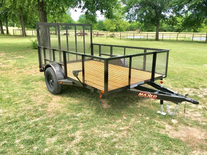 2018 MAXXD 10' x 77" Single Axle Landscape Trailer 2018 MAXXD 10' x 77" Single Axle Landscape Trailer