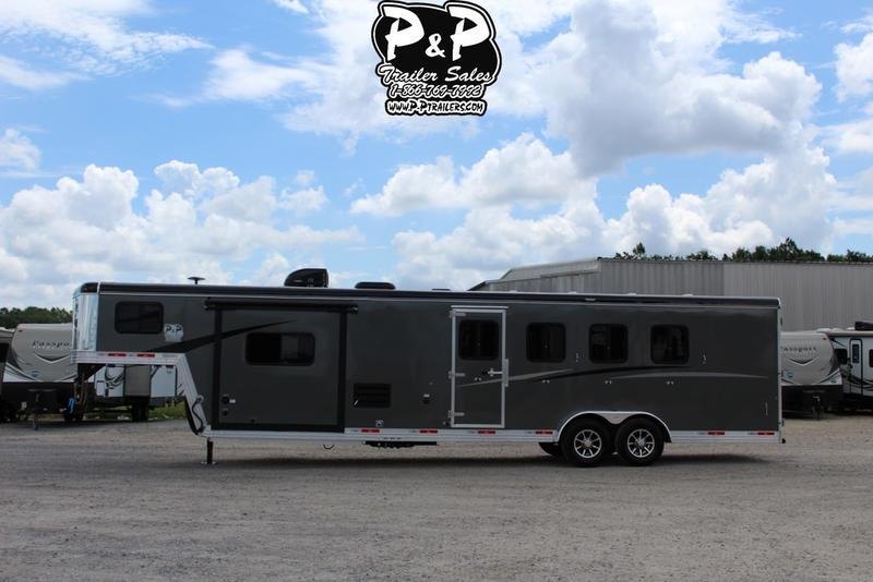 2018 Bison Trail Boss Slide-Out 7411TBSO 4 Horse 11' Short wall 2018 Bison Trail Boss Slide-Out 7411TBSO 4 Horse 11' Short wall