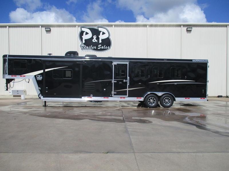 2019 Bison Trail Boss Slide-Out 7411TBSO 4 Horse 11' Short Wall w/Slide-out 2019 Bison Trail Boss Slide-Out 7411TBSO 4 Horse 11' Short Wall w/Slide-out