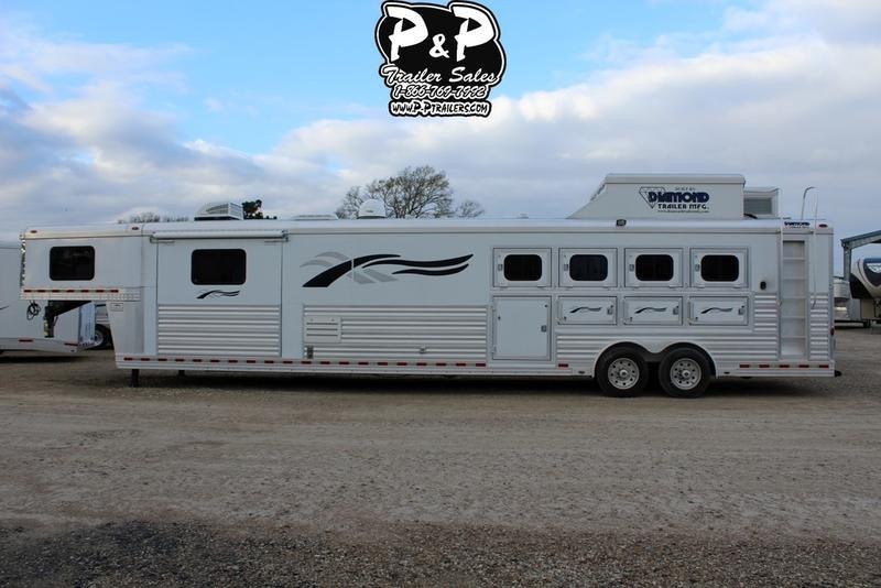 2008 Diamond 8419 4 Horse with 19' Short wall 2008 Diamond 8419 4 Horse with 19' Short wall
