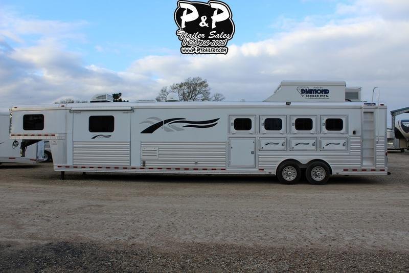 2008 Diamond 8419 4 Horse with 19' Short wall 2008 Diamond 8419 4 Horse with 19' Short wall