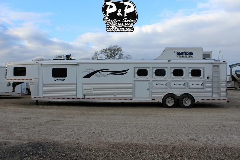 2008 Diamond 8419 4 Horse with 19' Short wall 2008 Diamond 8419 4 Horse with 19' Short wall