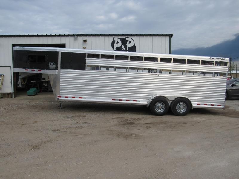 2019 CM Roundup Aluminum 24x6.8'x7' Horse Trailer 2019 CM Roundup Aluminum 24x6.8'x7' Horse Trailer
