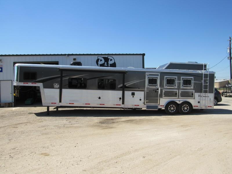 2020 Bison Premier 3 Horse 17 Living Quarter Horse Trailer 2020 Bison Premier 3 Horse 17 Living Quarter Horse Trailer