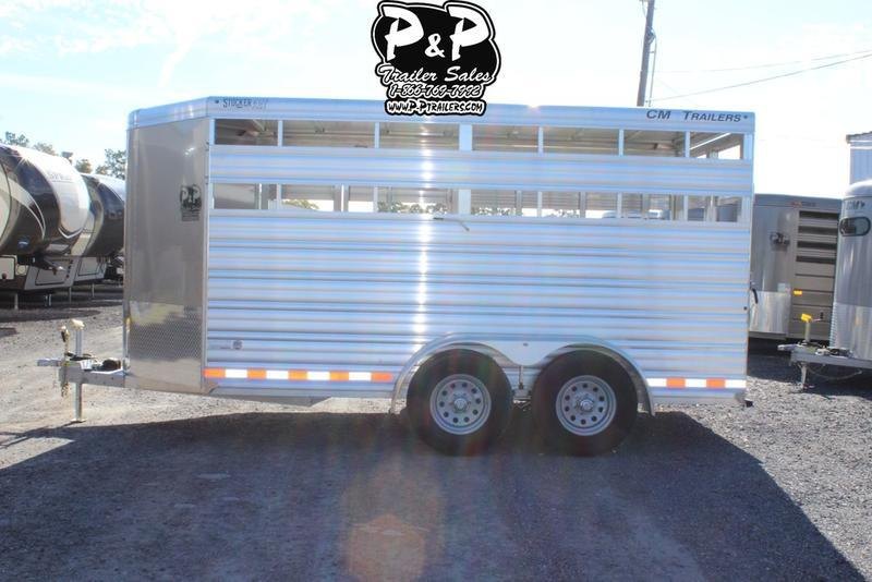 2018 CM Trailers Stocker AL-V 16 ft. 6' 8" W x 7' T 2018 CM Trailers Stocker AL-V 16 ft. 6' 8" W x 7' T