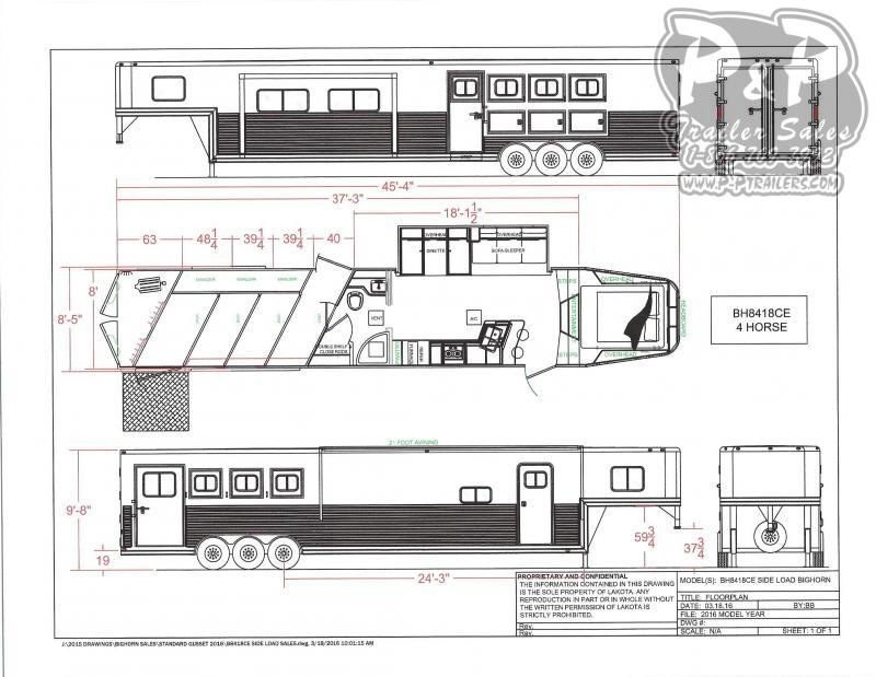 2020 Lakota Big Horn BH8418TCERSL 4 Horse Slant Load Trailer 18 LQ With Slides w/ Ramps 2020 Lakota Big Horn BH8418TCERSL 4 Horse Slant Load Trailer 18 LQ With Slides w/ Ramps