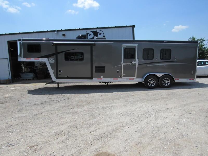 2019 Bison Trail Boss 3 Horse 11' Short Wall w/ Slide-Out 2019 Bison Trail Boss 3 Horse 11' Short Wall w/ Slide-Out
