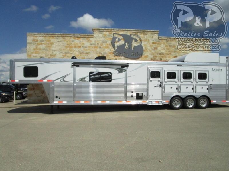 2019 Lakota Big Horn Edition B8417 Side Load 4 Horse Trailer 17 LQ With Slides Slant 2019 Lakota Big Horn Edition B8417 Side Load 4 Horse Trailer 17 LQ With Slides Slant