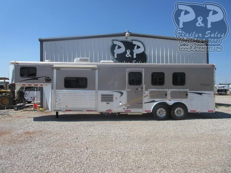 2012 Bison Trailers 8312 stratus 3 Horse Trailer 12 LQ With Slides Slant 2012 Bison Trailers 8312 stratus 3 Horse Trailer 12 LQ With Slides Slant