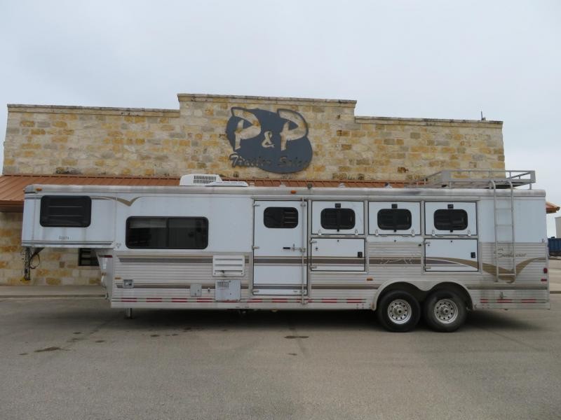 1997 Sundowner Trailers Siesta 4 Horse Trailer 8 LQ Slant 1997 Sundowner Trailers Siesta 4 Horse Trailer 8 LQ Slant