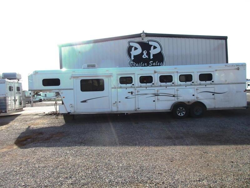 2010 Trails West Sierra 5 Horse 8'L.q. with Slideout 2010 Trails West Sierra 5 Horse 8'L.q. with Slideout