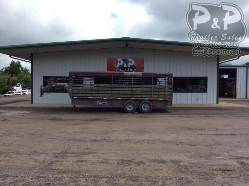 2012 Gooseneck 68x20 Stock 20' Livestock Trailer 2012 Gooseneck 68x20 Stock 20' Livestock Trailer