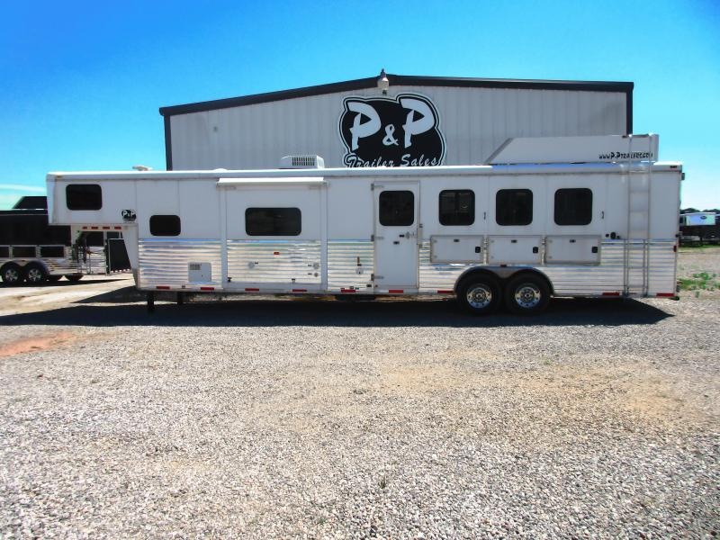 2012 Bison Trailers 8414TESL 4 Horse Trailer 14 LQ With Slides Slant 2012 Bison Trailers 8414TESL 4 Horse Trailer 14 LQ With Slides Slant