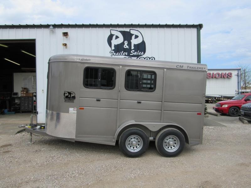 2019 CM Dakota 2H 14x6'x6'6 w/Drop Windows Horse Trailer 2019 CM Dakota 2H 14x6'x6'6 w/Drop Windows Horse Trailer