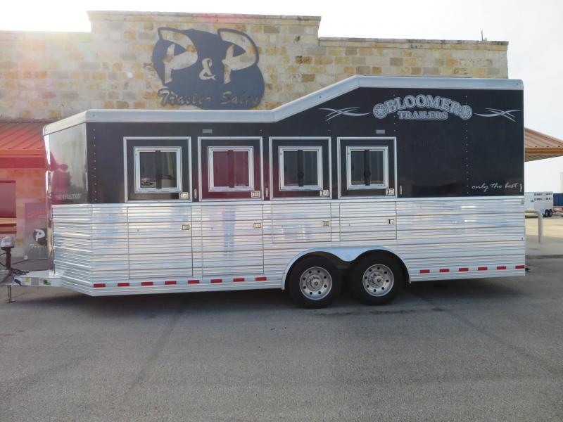 2017 Bloomer 84BP 4 Horse Trailer Slant 2017 Bloomer 84BP 4 Horse Trailer Slant