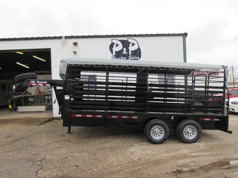 2019 CM Brush Buster 16x6.8x6.6 Livestock Trailer 2019 CM Brush Buster 16x6.8x6.6 Livestock Trailer