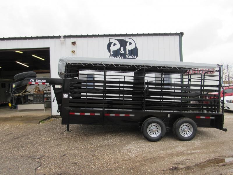 2019 CM Brush Buster 16x6.8x6.6 Livestock Trailer 2019 CM Brush Buster 16x6.8x6.6 Livestock Trailer