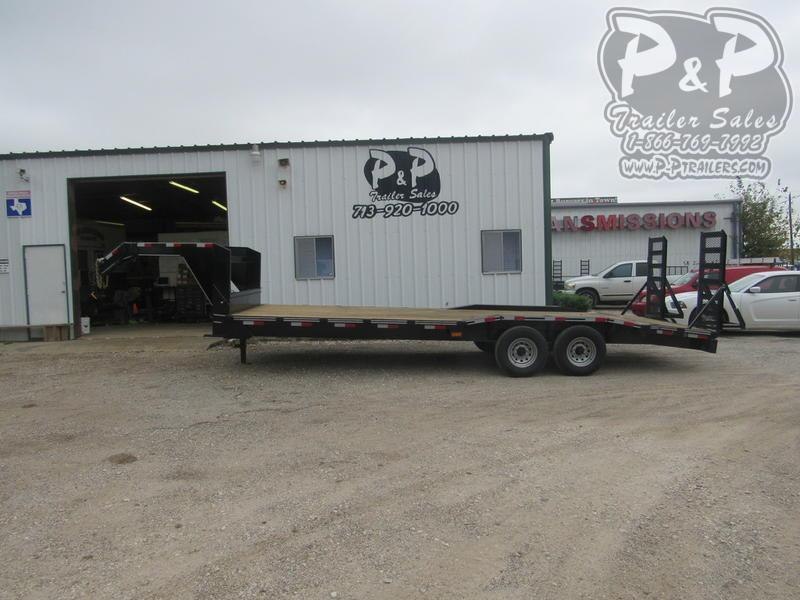 2019 P and P 102 X 24 EQGN-TA7 24" Flatbed Trailer 2019 P and P 102 X 24 EQGN-TA7 24" Flatbed Trailer