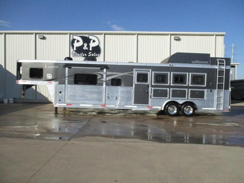 2015 Lakota Trailers Big Horn Edition BH8412 4 Horse 12' Short Wall with Slide-out & Generator 2015 Lakota Trailers Big Horn Edition BH8412 4 Horse 12' Short Wall with Slide-out & Generator