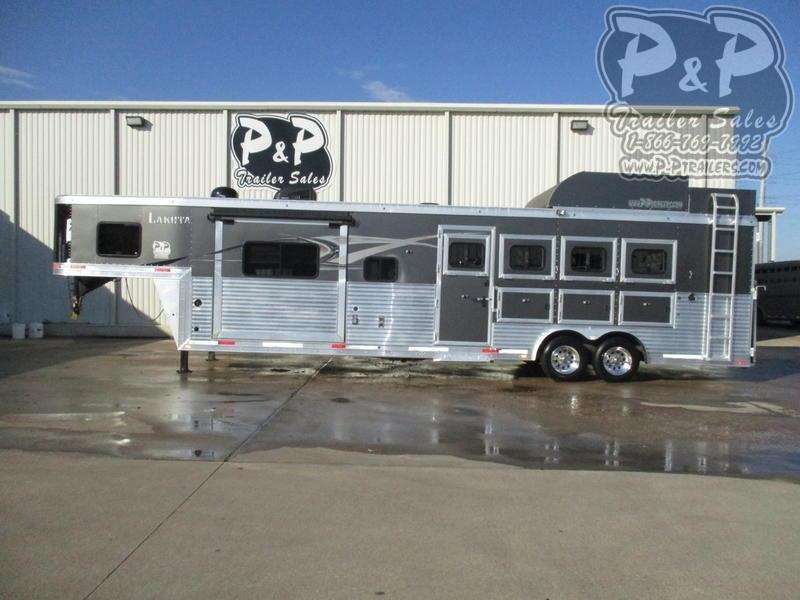 2015 Lakota Trailers Big Horn Edition BH8412 4 Horse 12' Short Wall with Slide-out & Generator 2015 Lakota Trailers Big Horn Edition BH8412 4 Horse 12' Short Wall with Slide-out & Generator