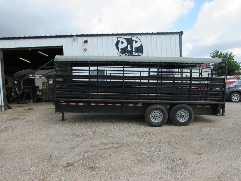 2010 CM 20 x 6.8 Brush Buster 20' Livestock Trailer in Ashburn, VA 2010 CM 20 x 6.8 Brush Buster 20' Livestock Trailer in Ashburn, VA