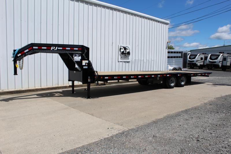 2020 PJ Trailers LY322 Gooseneck 32' Flatbed Trailer 2020 PJ Trailers LY322 Gooseneck 32' Flatbed Trailer