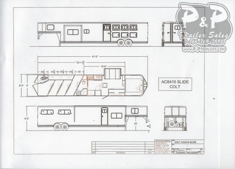2020 Lakota Colt AC8415 4 Horse Slant Load Trailer LQ 2020 Lakota Colt AC8415 4 Horse Slant Load Trailer LQ