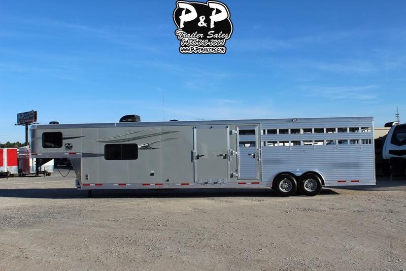 2019 Lakota Trailers Charger LE81611 16' Stock 11' Short Wall w/Midtack 2019 Lakota Trailers Charger LE81611 16' Stock 11' Short Wall w/Midtack