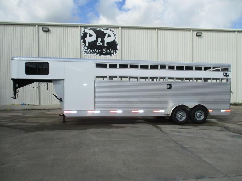 2019 P & P 24' Stock/Combo Trailer 2019 P & P 24' Stock/Combo Trailer