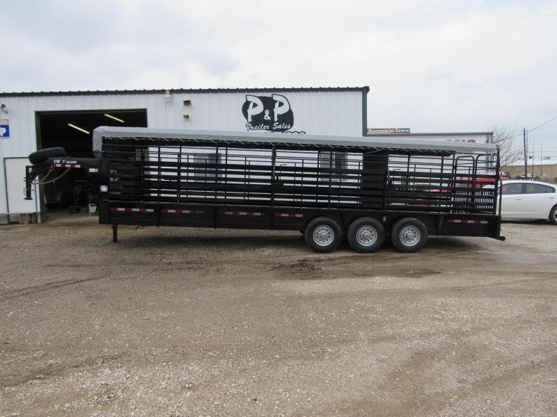 2019 CM Brush Buster 28x6.8x6.6 Livestock Trailer 2019 CM Brush Buster 28x6.8x6.6 Livestock Trailer