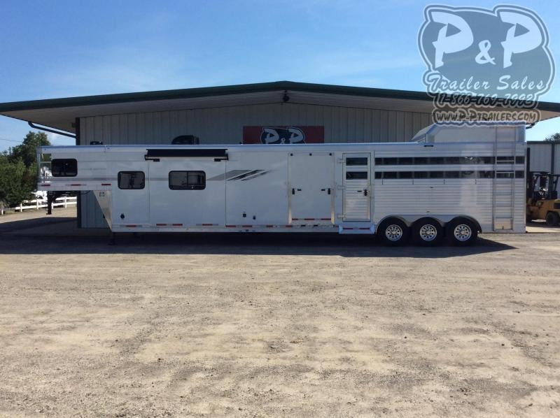 2020 SMC Horse Trailers SLE81613SSRT 34' Livestock Trailer LQ 2020 SMC Horse Trailers SLE81613SSRT 34' Livestock Trailer LQ