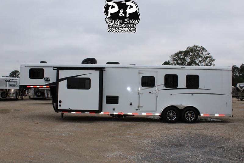 2019 Bison Trailers Trail Hand 7311TH 3 Horse Trailer 11 LQ With Slides 2019 Bison Trailers Trail Hand 7311TH 3 Horse Trailer 11 LQ With Slides