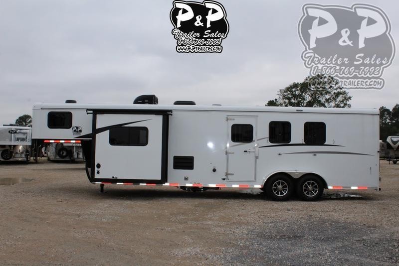 2019 Bison Trailers Trail Hand 7311TH 3 Horse Trailer 11 LQ With Slides 2019 Bison Trailers Trail Hand 7311TH 3 Horse Trailer 11 LQ With Slides