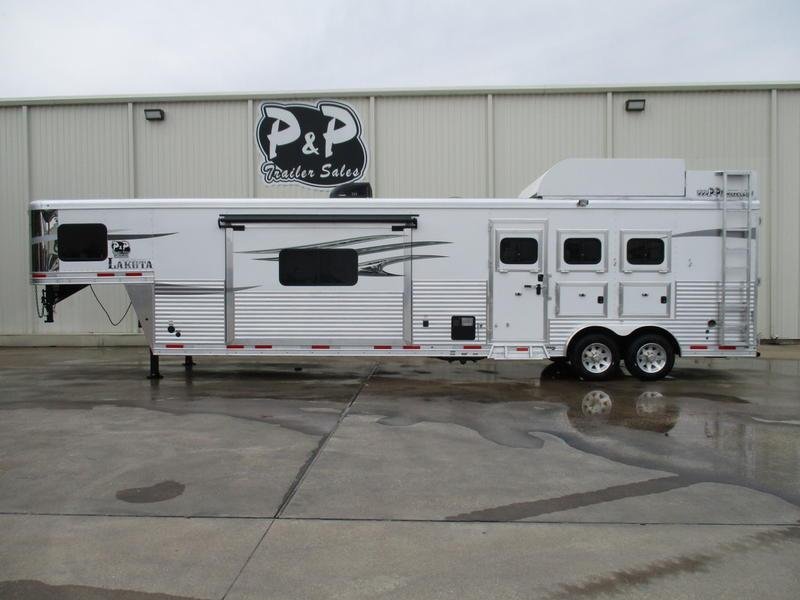2018 Lakota Trailers Charger Edition C8317EH 3 Horse 17' Short Wall with Slide-out 2018 Lakota Trailers Charger Edition C8317EH 3 Horse 17' Short Wall with Slide-out