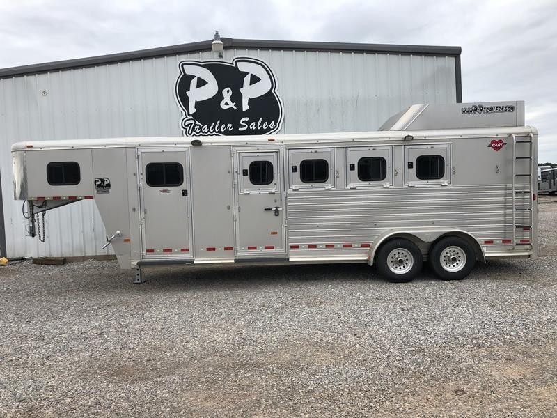2009 Hart 4 Horse Trainer Trailer 2009 Hart 4 Horse Trainer Trailer