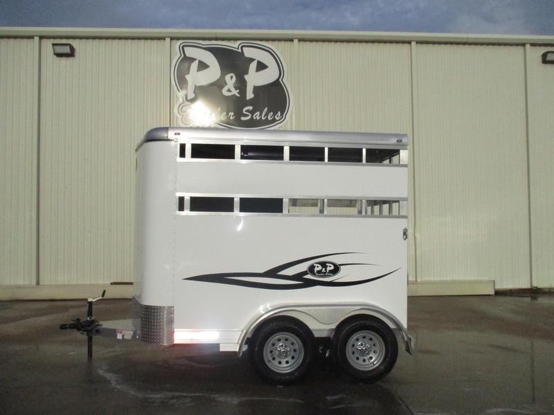 2019 P & P 1 Horse Slant Load Bumper Pull 2019 P & P 1 Horse Slant Load Bumper Pull