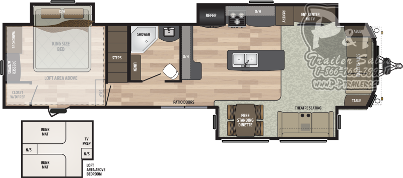 2020 Keystone Other Residence 40loft Destination Trailer 40 67 Ft