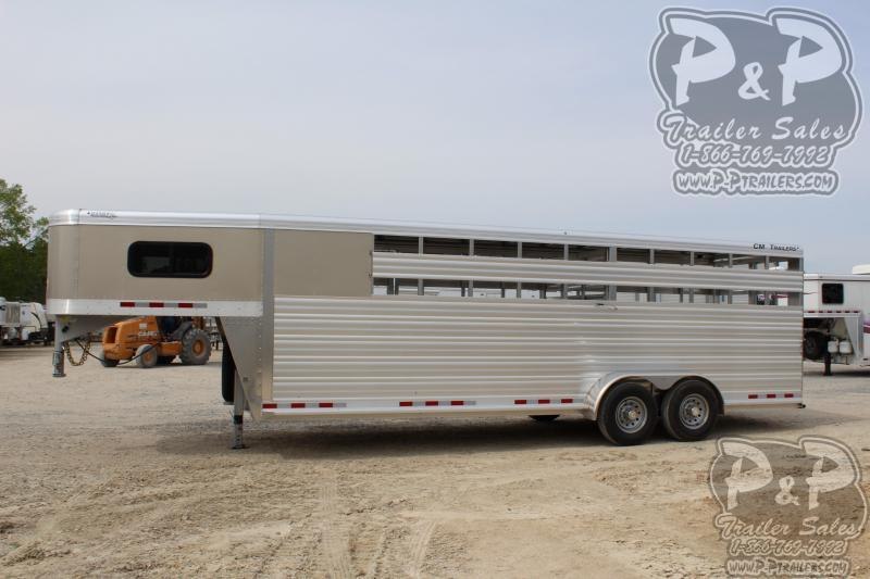 2019 CM Roundup AL 24 68 W x 7' T Livestock Trailer 2019 CM Roundup AL 24 68 W x 7' T Livestock Trailer