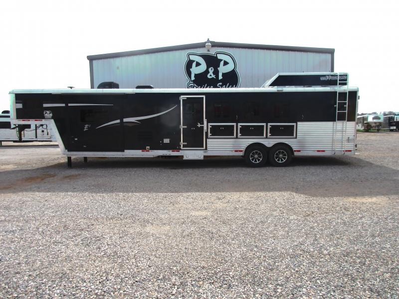 2018 Bison Trailers Bison Laredo 4 Horse 13 Living quarter side-load Horse Trailer 2018 Bison Trailers Bison Laredo 4 Horse 13 Living quarter side-load Horse Trailer
