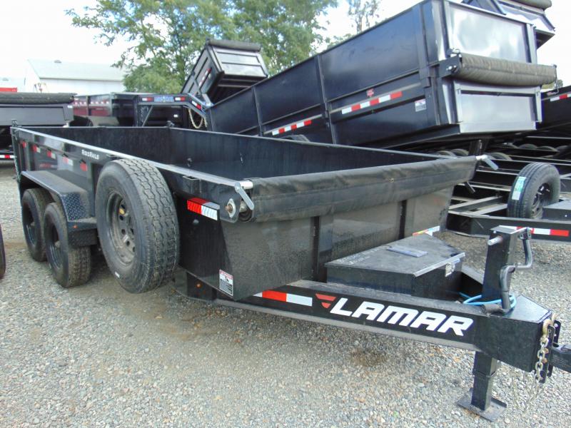 2019 Lamar Trailers 83 in. Low Pro Dump Dump Trailer 2019 Lamar Trailers 83 in. Low Pro Dump Dump Trailer