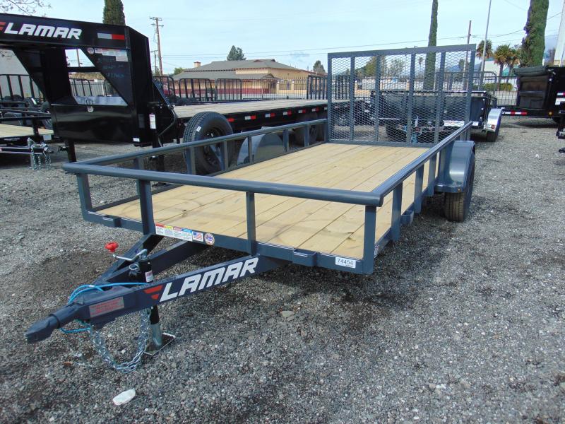 2019 Lamar Trailers 77X14 SINGLE AXLE Utility Trailer 2019 Lamar Trailers 77X14 SINGLE AXLE Utility Trailer