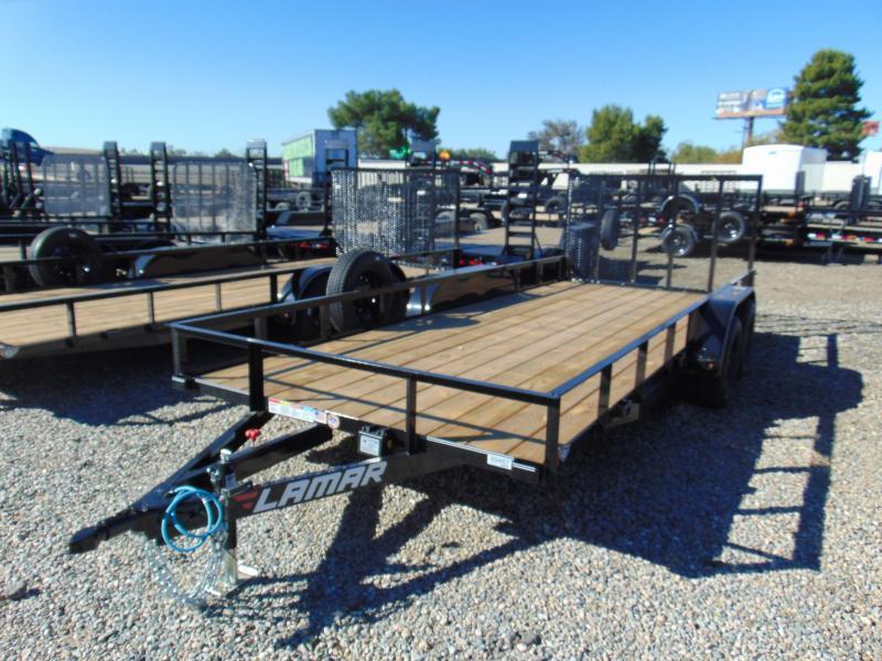 2019 Lamar Trailers 18X83 TANDEM AXLE Utility Trailer 2019 Lamar Trailers 18X83 TANDEM AXLE Utility Trailer