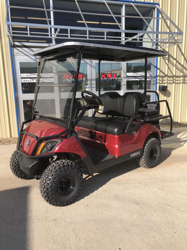 2019 Yamaha Drive 2 Adventurer Sport Gas Golf Cart 4 Passenger Red 2019 Yamaha Drive 2 Adventurer Sport Gas Golf Cart 4 Passenger Red
