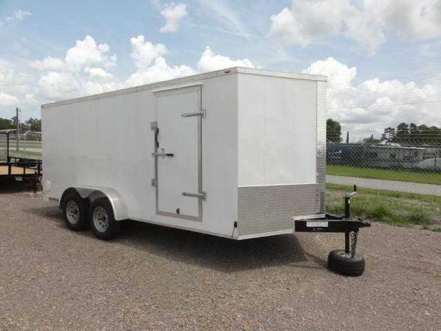 2019 Lark 7X16 V-Nose Tandem Axle Enclosed Cargo Trailer 2019 Lark 7X16 V-Nose Tandem Axle Enclosed Cargo Trailer