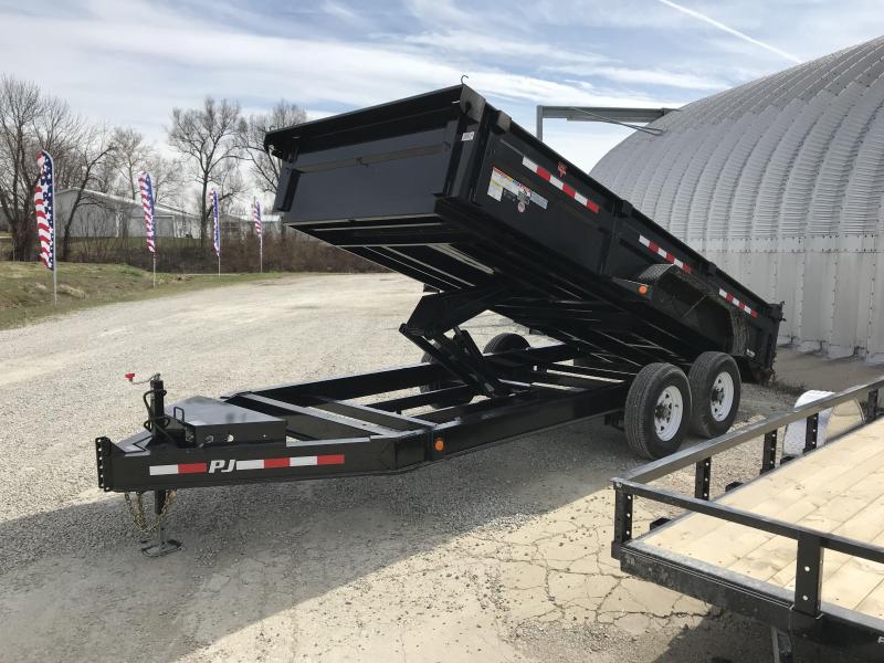 2018 PJ Trailers 16' Low-Pro Dump w/ I-BEAM FRAME 2018 PJ Trailers 16' Low-Pro Dump w/ I-BEAM FRAME