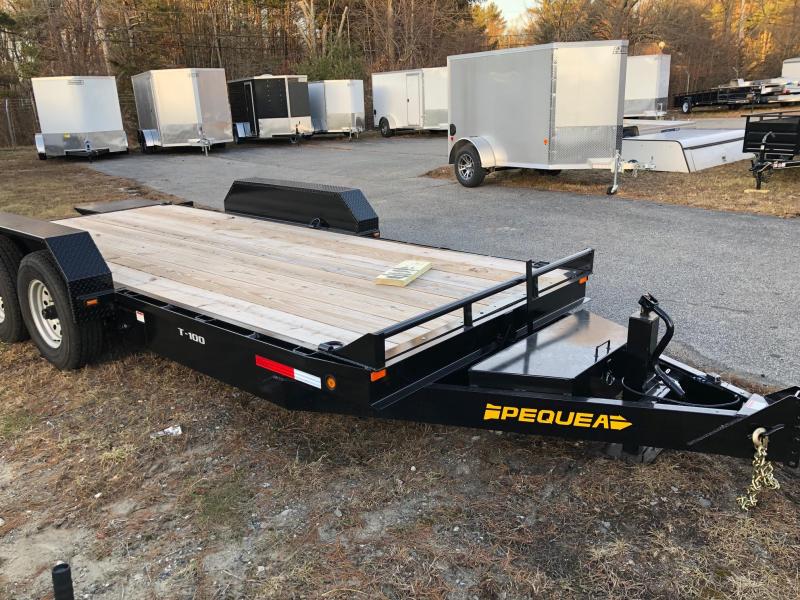 2019 Pequea T-100 FULL TILT Equipment Trailer (12K) 2019 Pequea T-100 FULL TILT Equipment Trailer (12K)