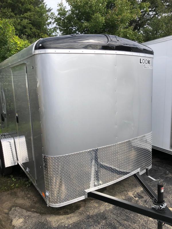 2019 Look Trailers Strlc Cargo Dlx Cargo / Enclosed Trailer w/ RAMP - SILVER 2019 Look Trailers Strlc Cargo Dlx Cargo / Enclosed Trailer w/ RAMP - SILVER